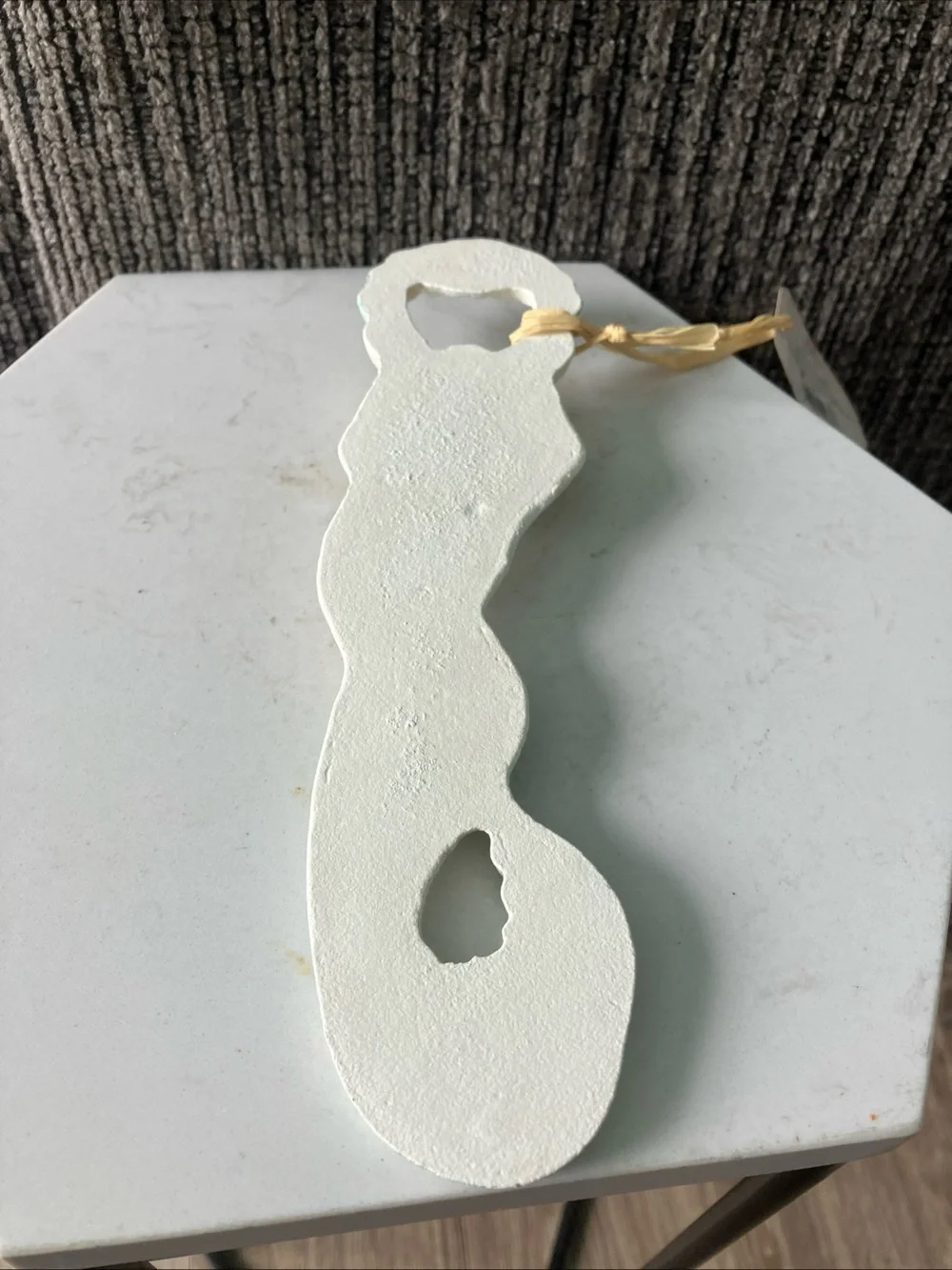 Vintage Retro Style Solid Cast Iron Painted MERMAID Bottle Opener Bat Tool 7.75”